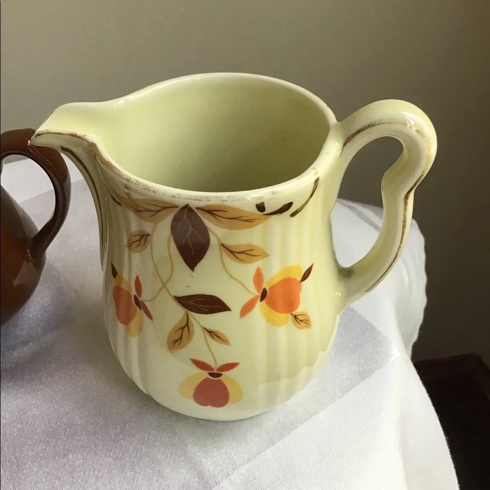 Vintage HALL Coffee Creamers‎ Bundle Set of 2 USA